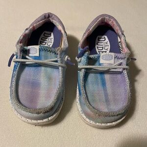 Hey Dude Kids' Shoes in Blue and Purple Size k7